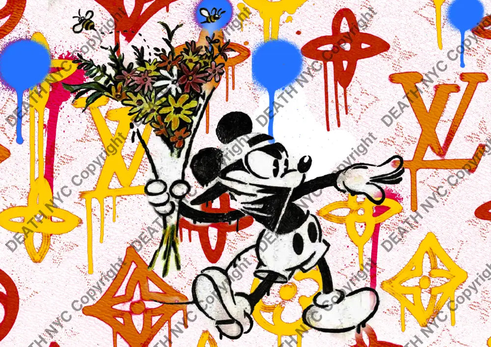 Auction ’04103 mouse’ art print 45x32cm (Edition of 100) Art Print