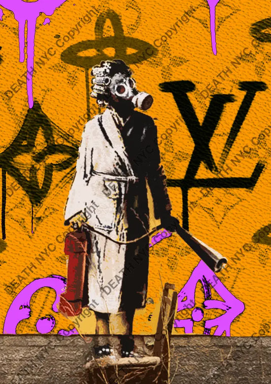 Auction ’04187 bank’ art print 45x32cm (Edition of 100) Art Print