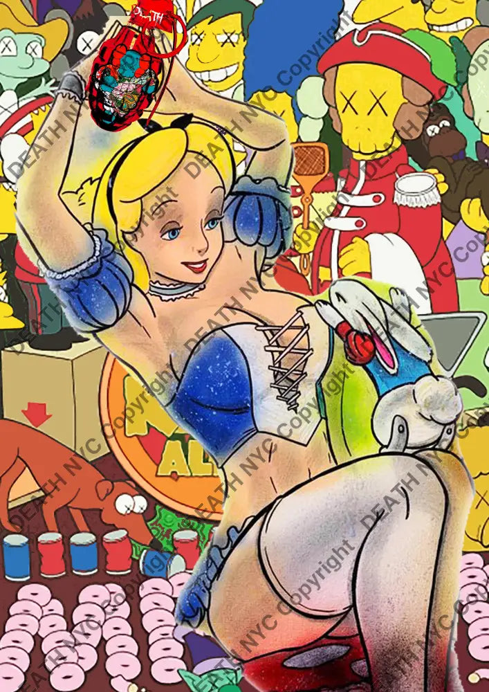 Auction ’04348 alice’ art print 45x32cm (Edition of 100) Art Print