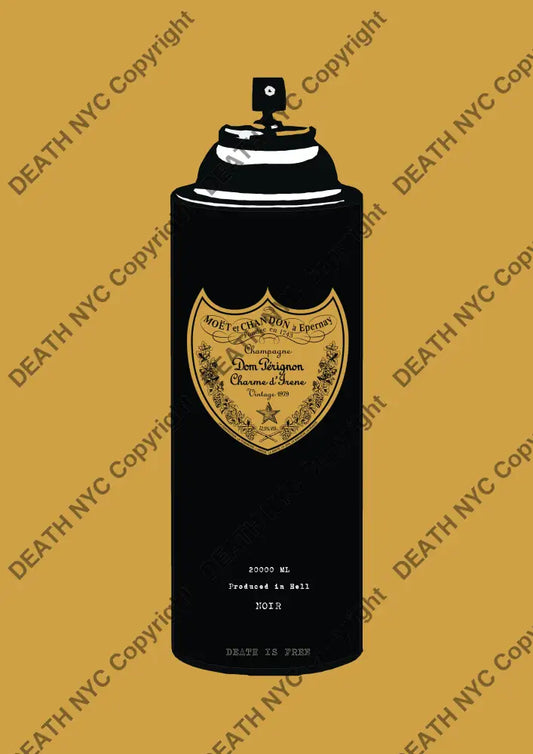 Auction ’0752 spr ay’ art print 45x32cm (Edition of 100) - Art Print