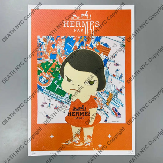 Auction 21cm x 29.7cm Edition of 100 Cute o Art Print Art Print