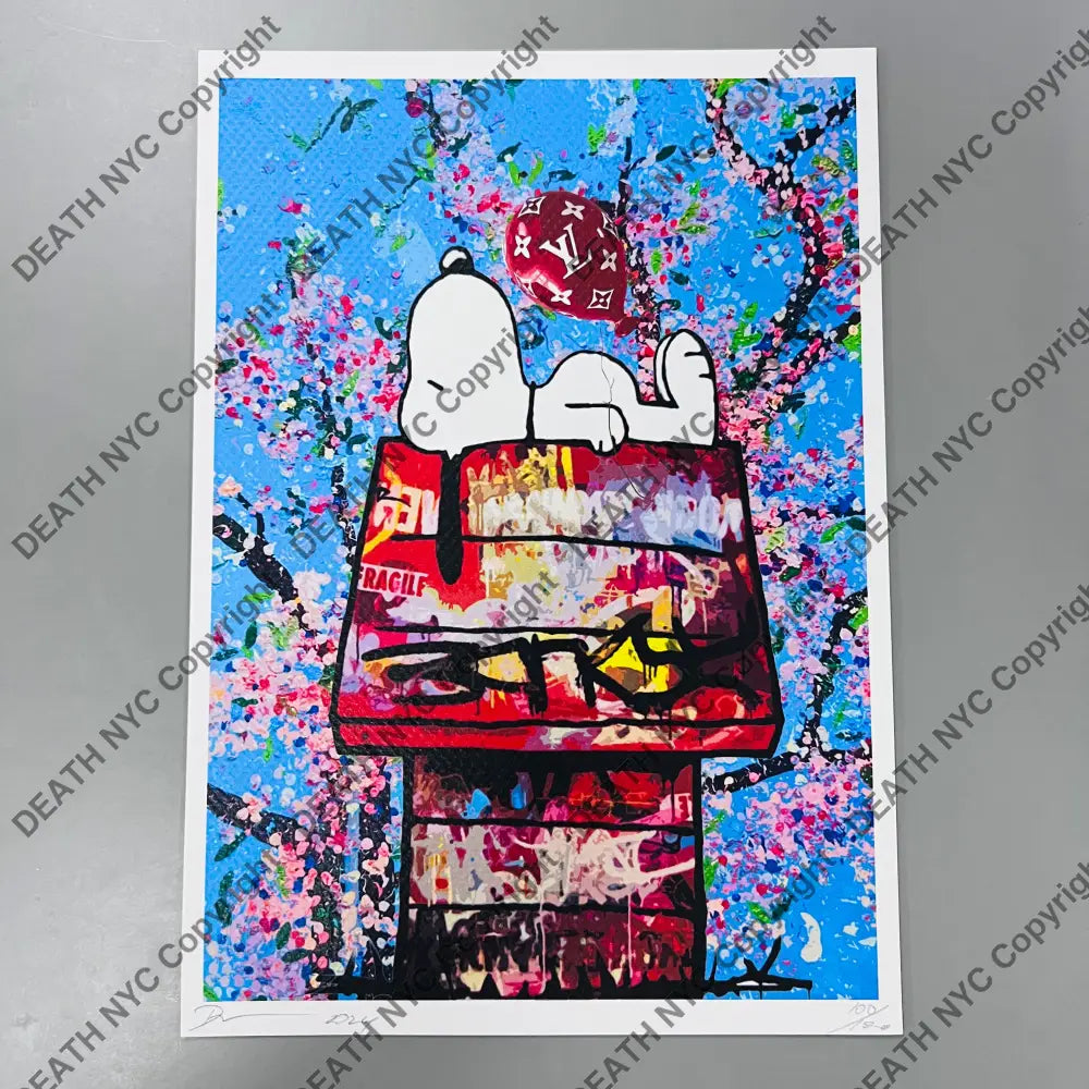 Auction 21cm x 29.7cm Edition of 100 Sn House Art Print Art Print