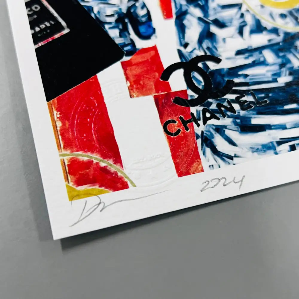 Auction 21cm x 29.7cm Edition of 100 Space Art Print Art Print