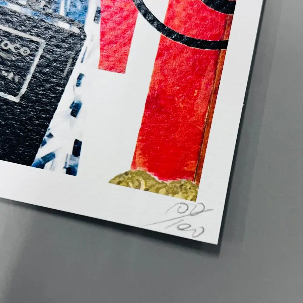 Auction 21cm x 29.7cm Edition of 100 Space Art Print Art Print