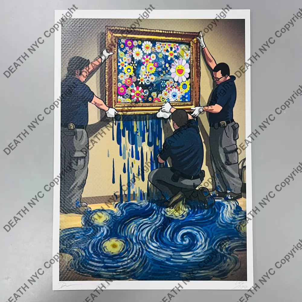 Auction 21cm x 29.7cm Edition of 100 Van Art Print Art Print