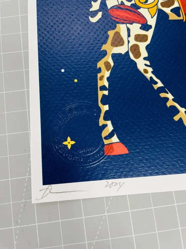 Auction 29.7cm x 21cm Edition of 100 Art Print Cute Sky Art Print