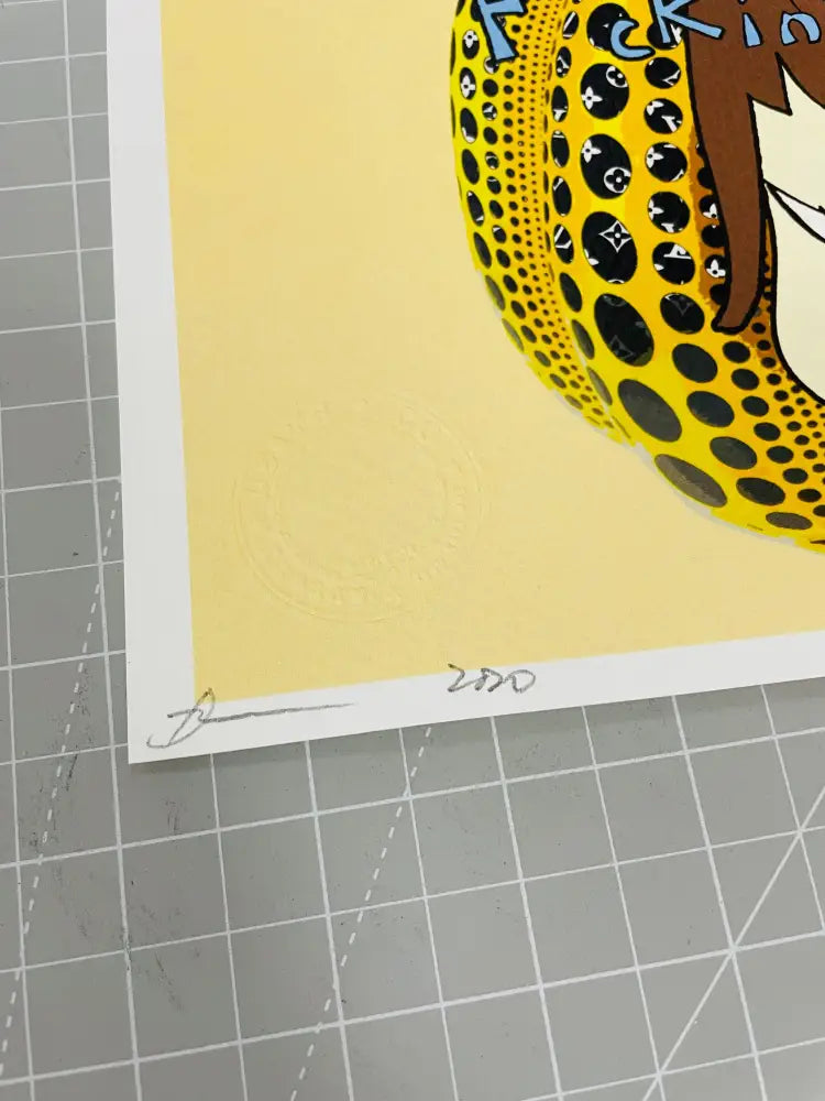 Auction 29.7cm x 21cm Edition of 100 Art Print Pumpkin Art Print