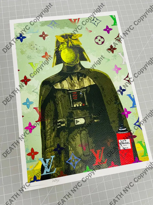 Auction 29.7cm x 21cm Edition of 100 Art Print Star Art Print