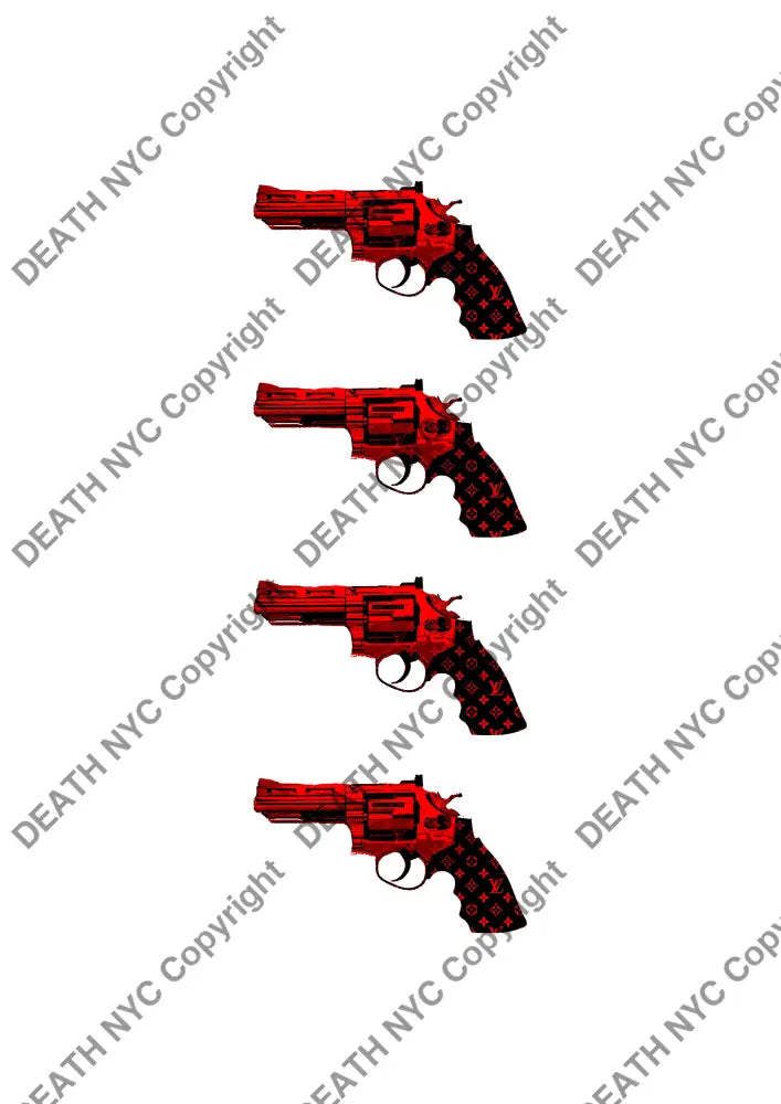 Auction ’4 gun’ art print 45x32cm (Edition of 100) Art Print