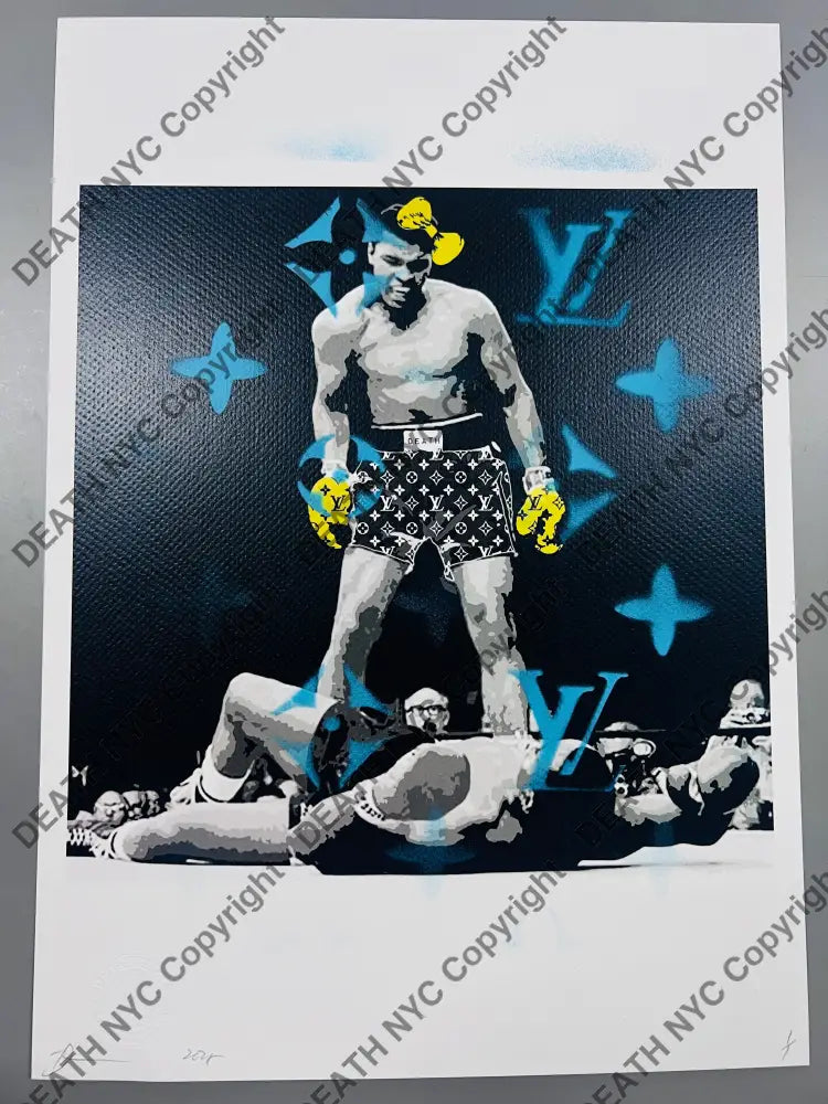 Auction 45cm x 32cm Edition of 1 Art Print ALi Art Print