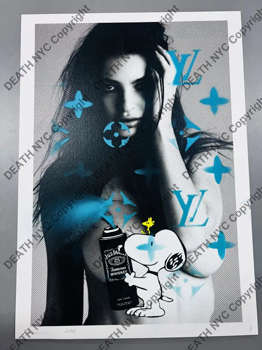 Auction 45cm x 32cm Edition of 1 Art Print Emily Art Print