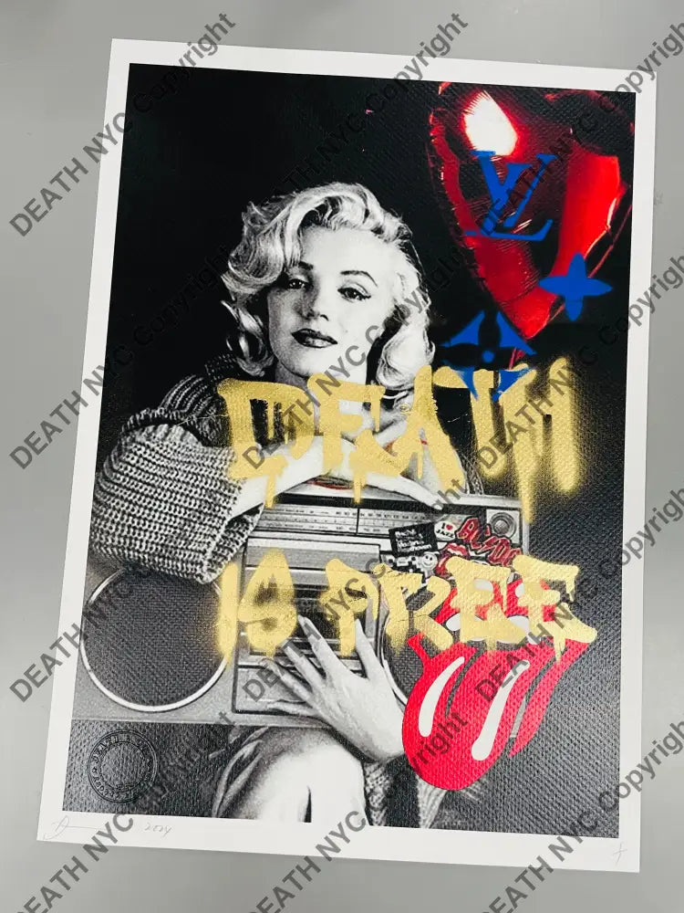Auction 45cm x 32cm Edition of 1 Art Print monr DIF Art Print