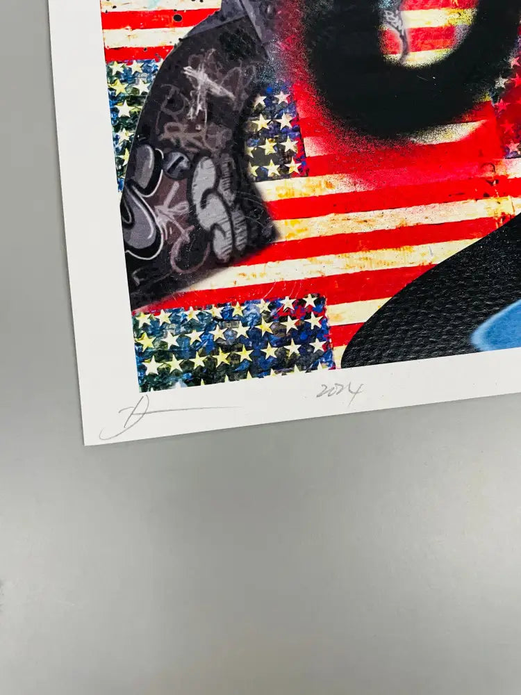 Auction 45cm x 32cm Edition of 1 Art Print tr p USA Art Print