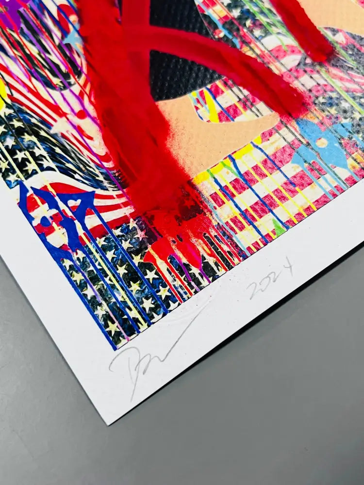 Auction 45cm x 32cm Edition of 1 Dance Kiss Art Print Art Print