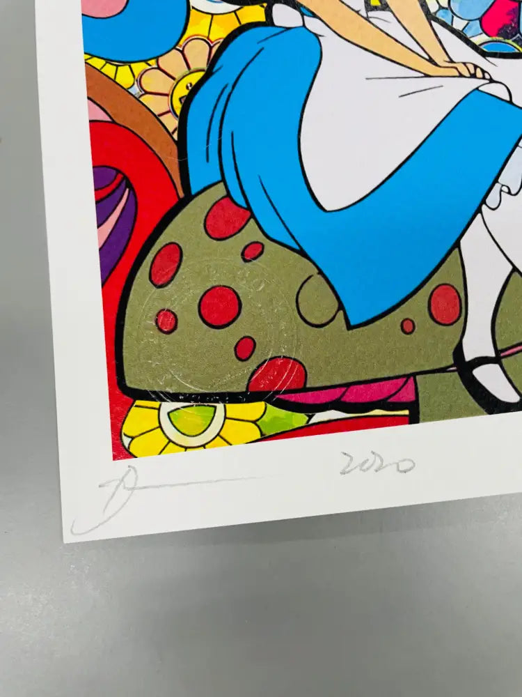 Auction 45cm x 32cm Edition of 100 alice wonder Art Print