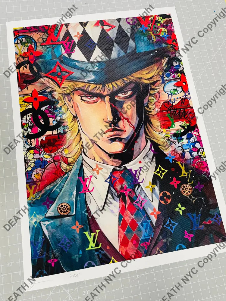 Auction 45cm x 32cm Edition of 100 Art Print Jo 1 Art Print