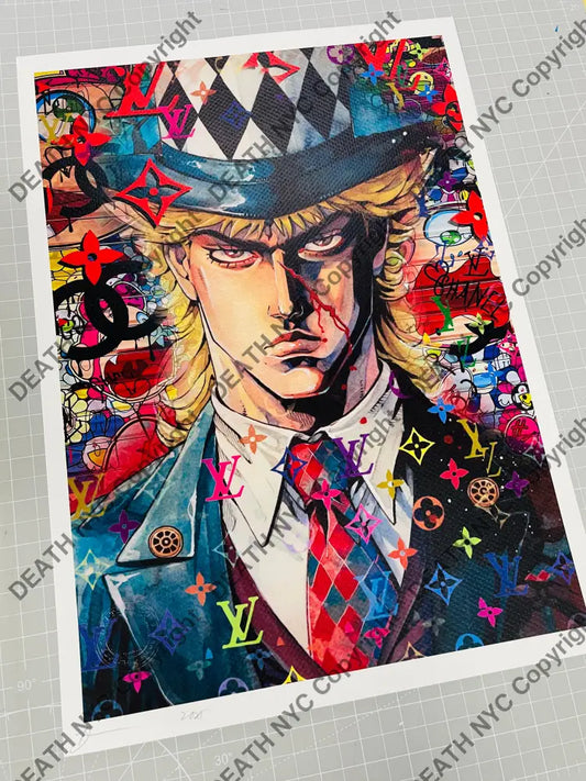 Auction 45cm x 32cm Edition of 100 Art Print Jo 1 Art Print