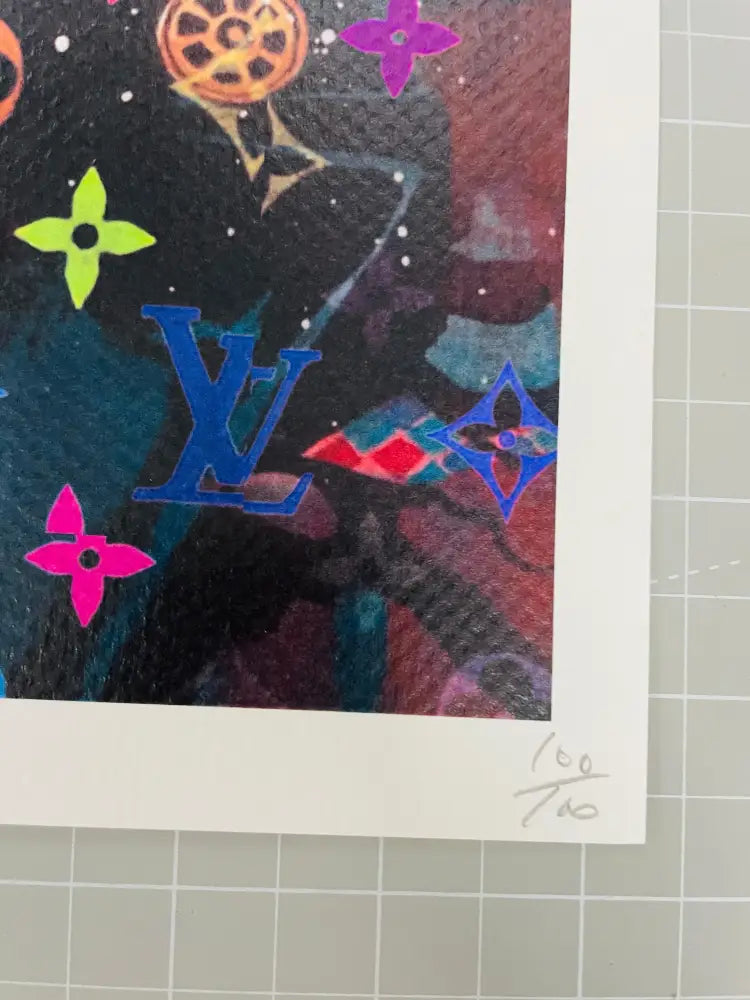 Auction 45cm x 32cm Edition of 100 Art Print Jo 1 Art Print