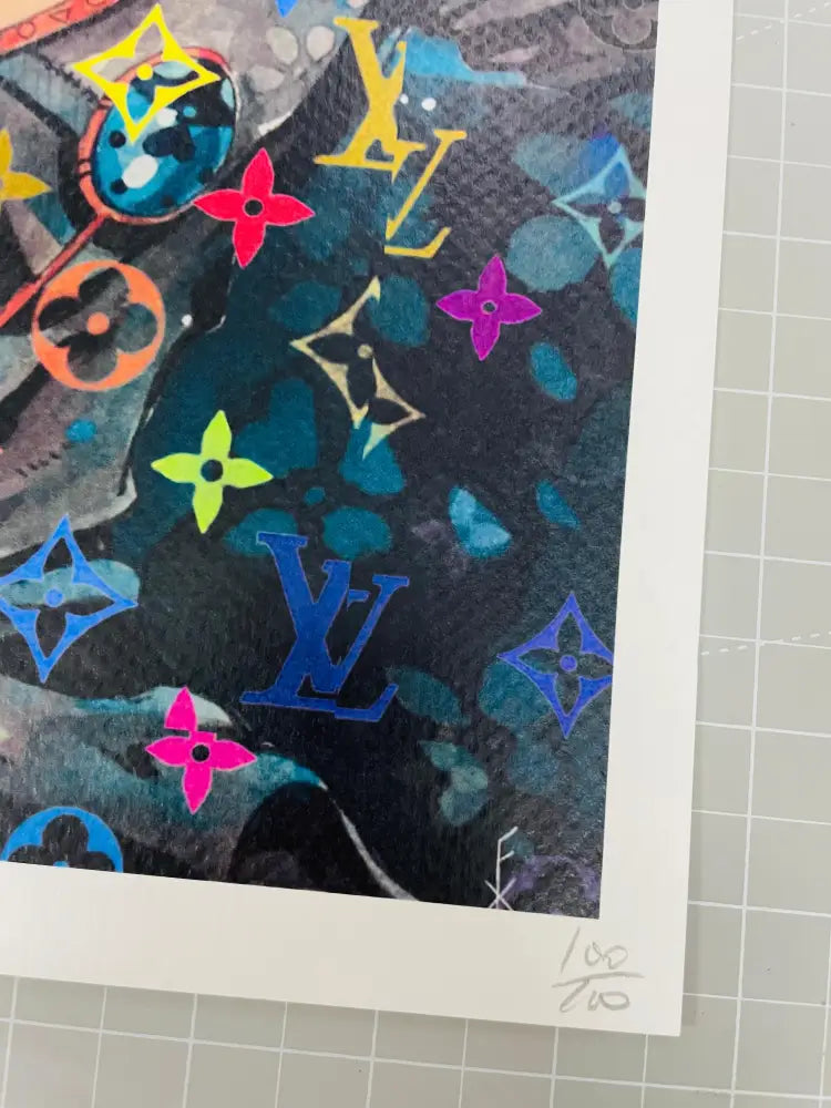 Auction 45cm x 32cm Edition of 100 Art Print Jo 2 Art Print