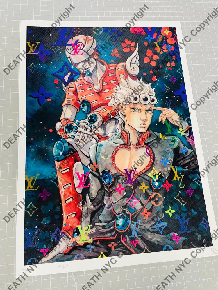 Auction 45cm x 32cm Edition of 100 Art Print Jo 2 Art Print