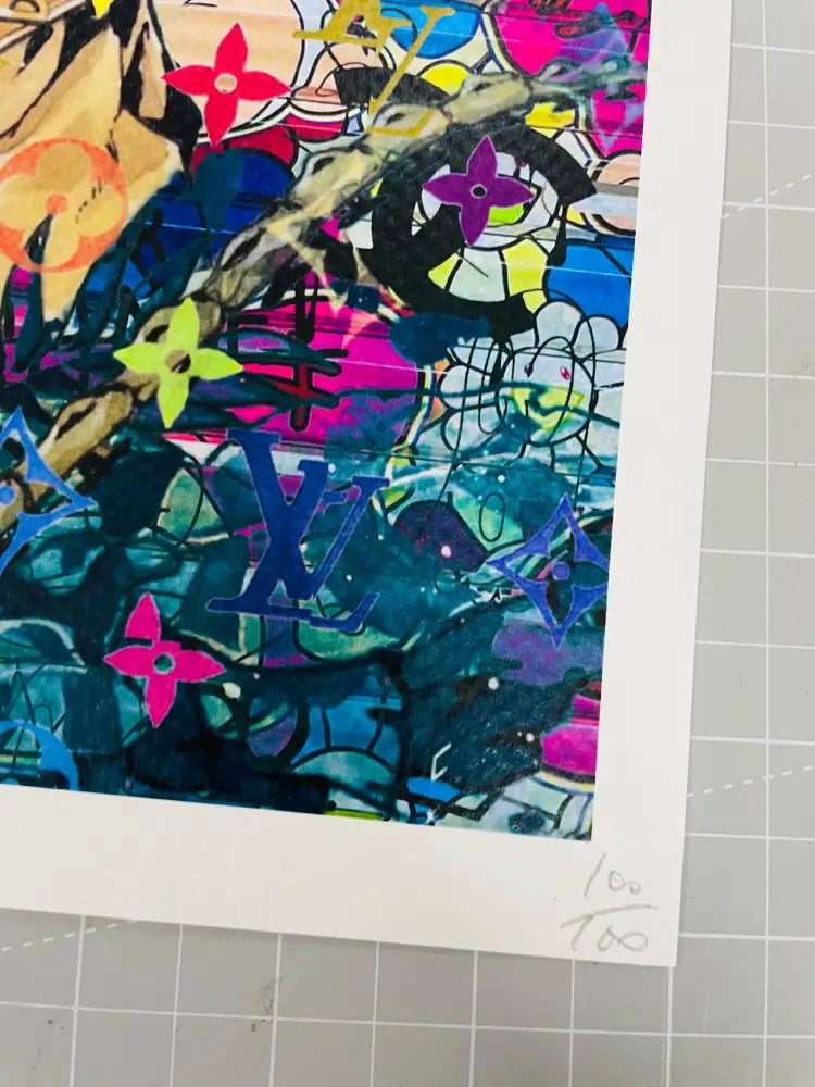 Auction 45cm x 32cm Edition of 100 Art Print Jo 3 Art Print