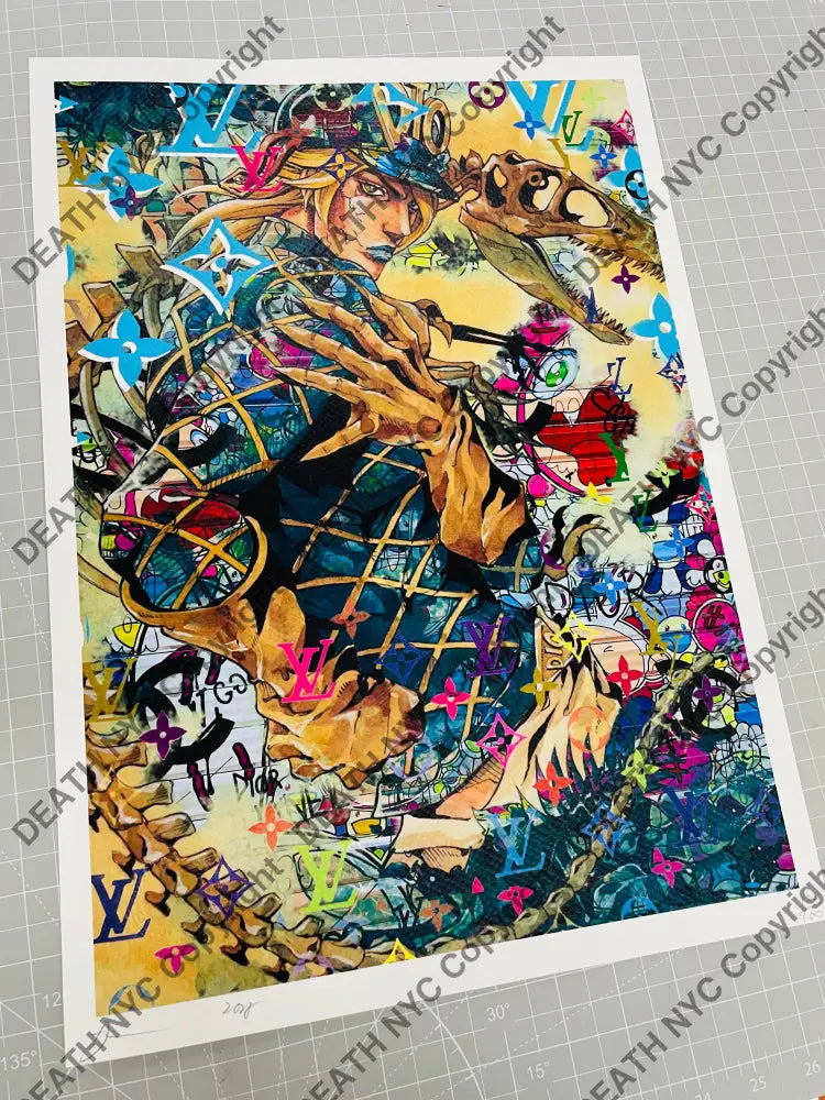 Auction 45cm x 32cm Edition of 100 Art Print Jo 3 Art Print