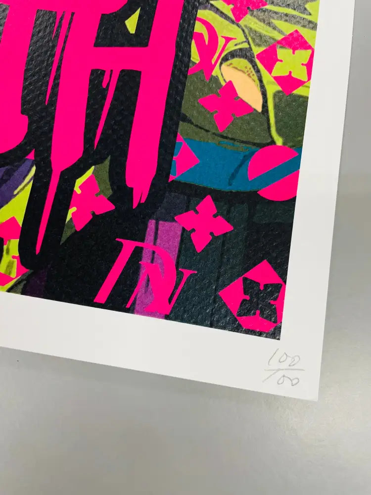 Auction 45cm x 32cm Edition of 100 Art Print Jo 5 Art Print