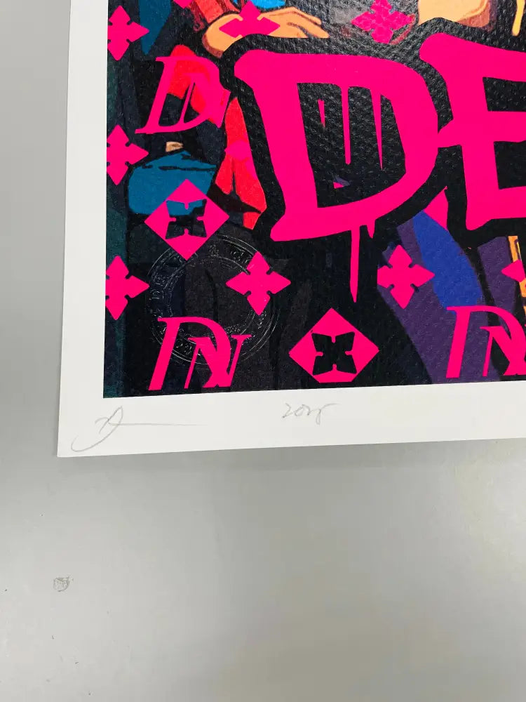 Auction 45cm x 32cm Edition of 100 Art Print Jo 5 Art Print