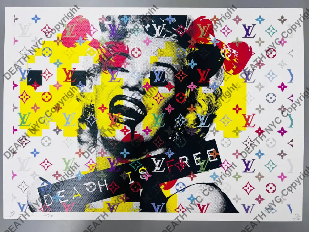 Auction 45cm x 32cm Edition of 100 Art Print Mon Space Art Print