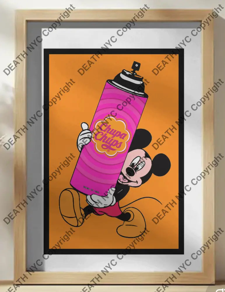 Auction 45cm x 32cm Edition of 100 Art Print Mous Art Print