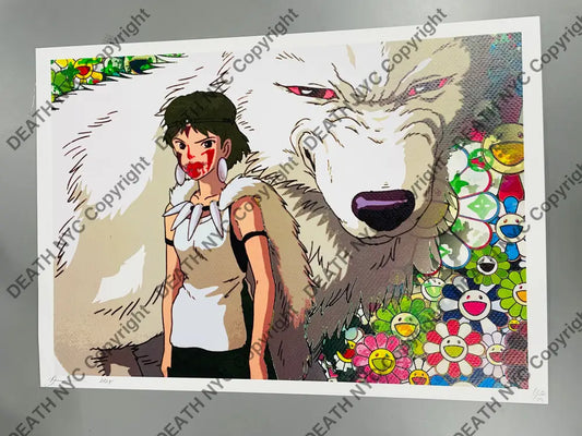 Auction 45cm x 32cm Edition of 100 Art Print Princess Art Print