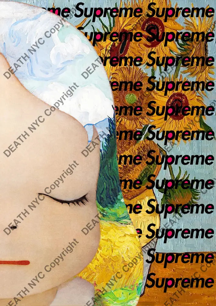 Auction 45cm x 32cm Edition of 100 AUC27 girl left van Art Print