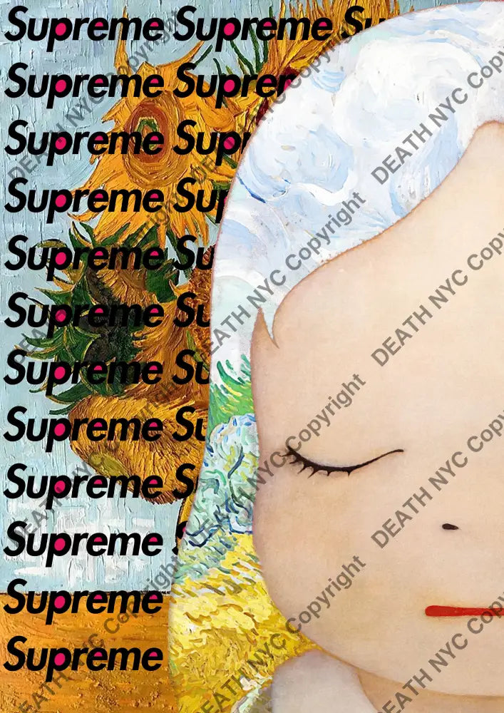 Auction 45cm x 32cm Edition of 100 AUC28 girl right van Art Print