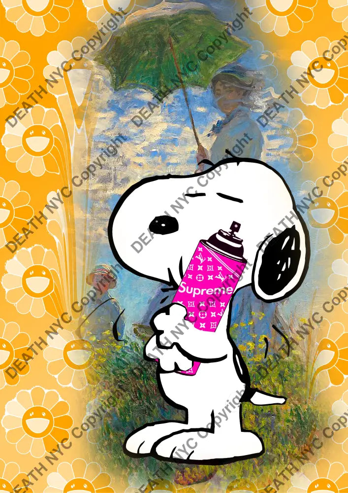 Auction 45cm x 32cm Edition of 100 AUC47 dog hug Art Print