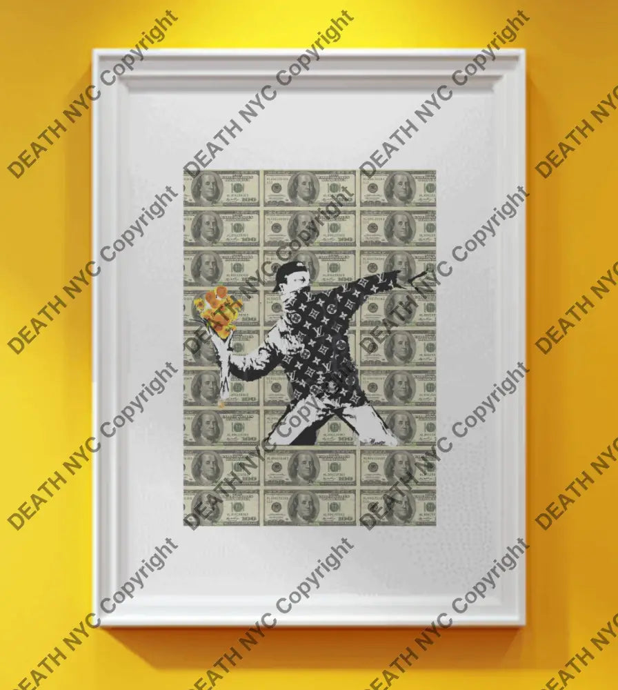 Auction 45cm x 32cm Edition of 100 Bank 3 Art Print Art Print