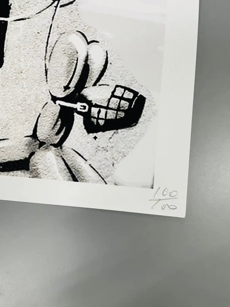 Auction 45cm x 32cm Edition of 100 Bank Police Art Print