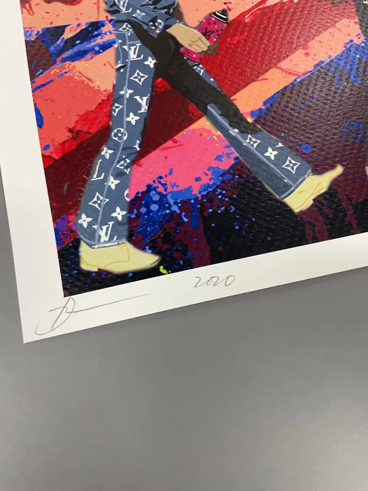 Auction 45cm x 32cm Edition of 100 Beatles Art Print Art Print