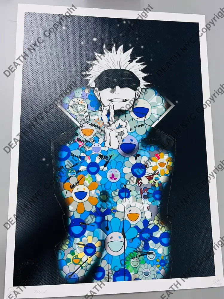 Auction 45cm x 32cm Edition of 100 gojo Art Print Art Print