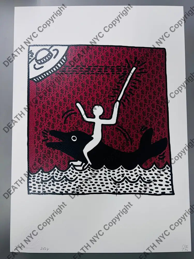 Auction 45cm x 32cm Edition of 100 Har Art Print