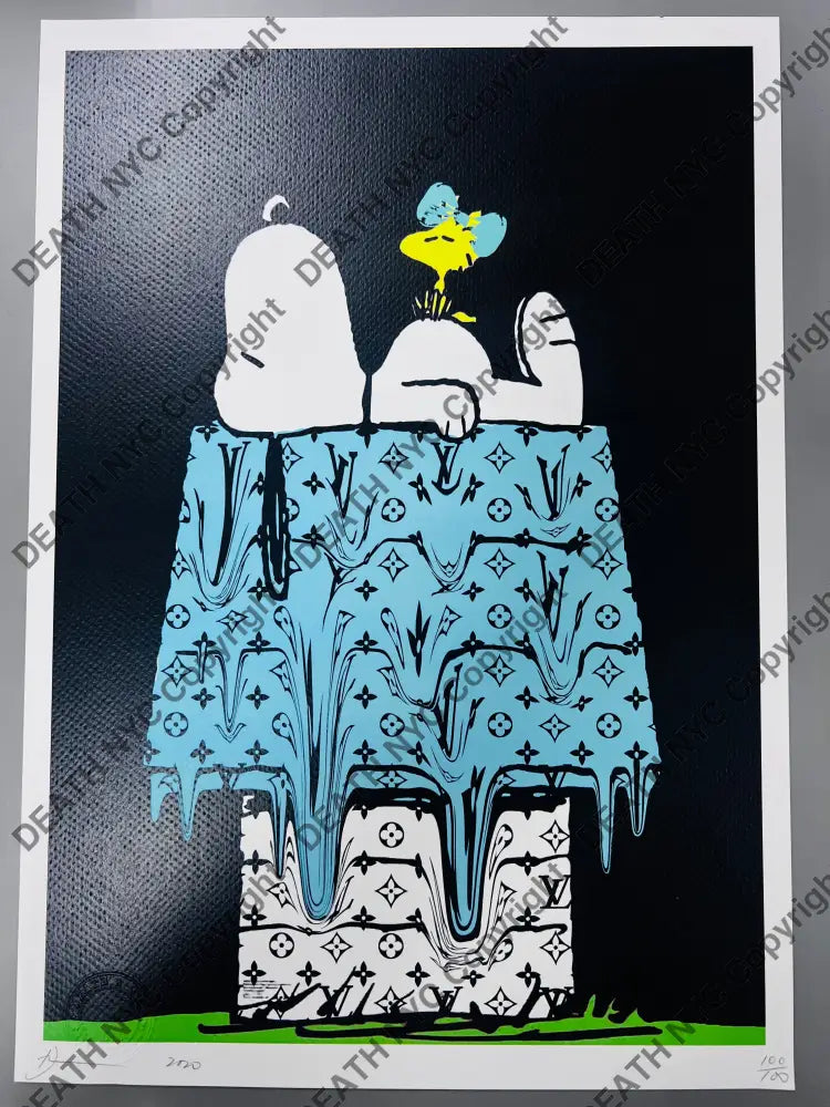 Auction 45cm x 32cm Edition of 100 Sn house Art Print