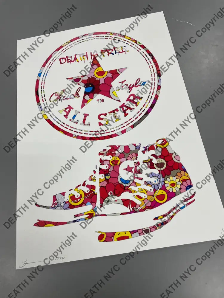 Auction 45cm x 32cm Edition of 100 Sneaker Art Print Art Print