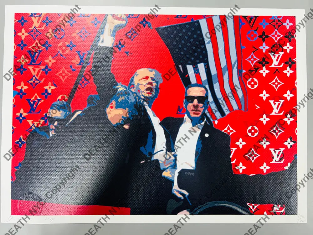Auction 45cm x 32cm Edition of 100 Tr P Art Print