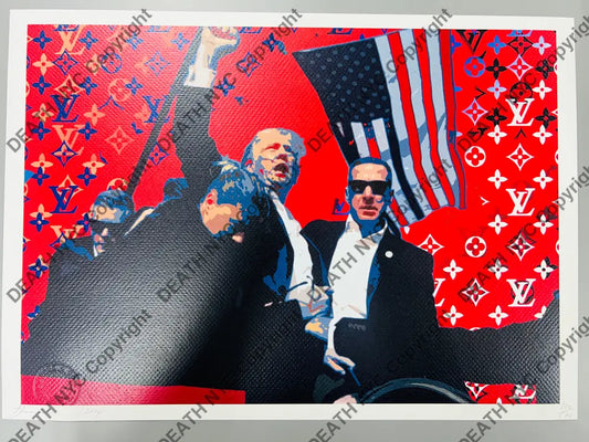 Auction 45cm x 32cm Edition of 100 Tr P Art Print
