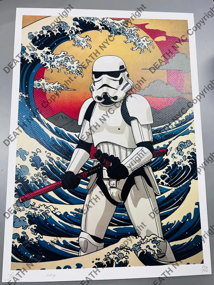 Auction 45cm x 32cm Edition of 100 Troop Art Print Art Print