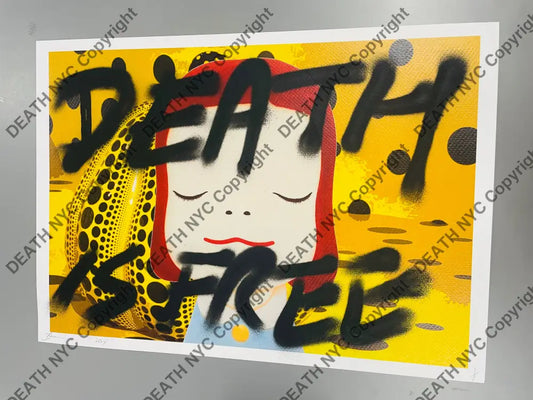 Auction 45cm x 32cm Edition of ONE Girl Pump Y Art Print