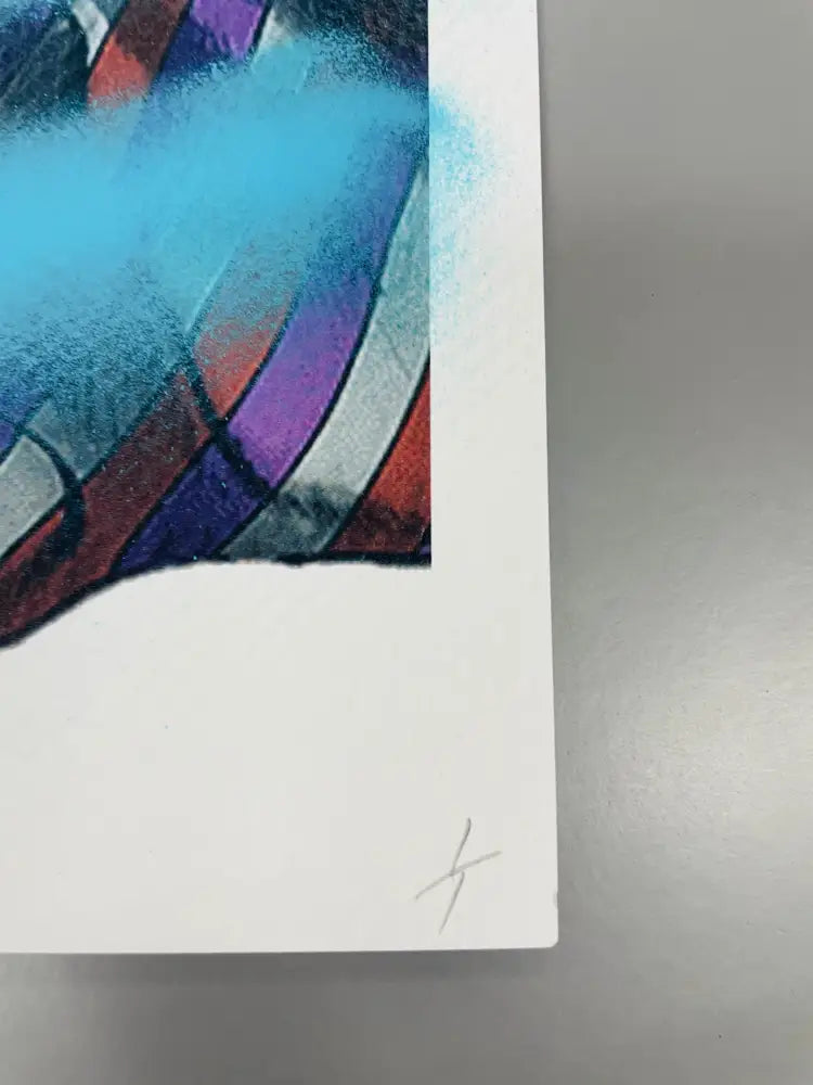 Auction 45cm x 32cm Edition of ONE Jo Hat P Art Print