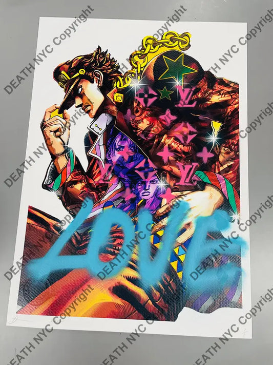 Auction 45cm x 32cm Edition of ONE Jo Hat P Art Print