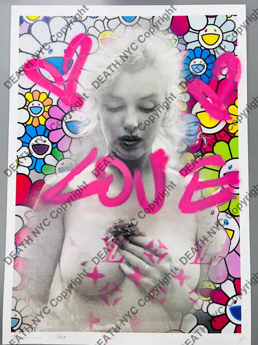 Auction 45cm x 32cm Edition of ONE Touch me Art Print