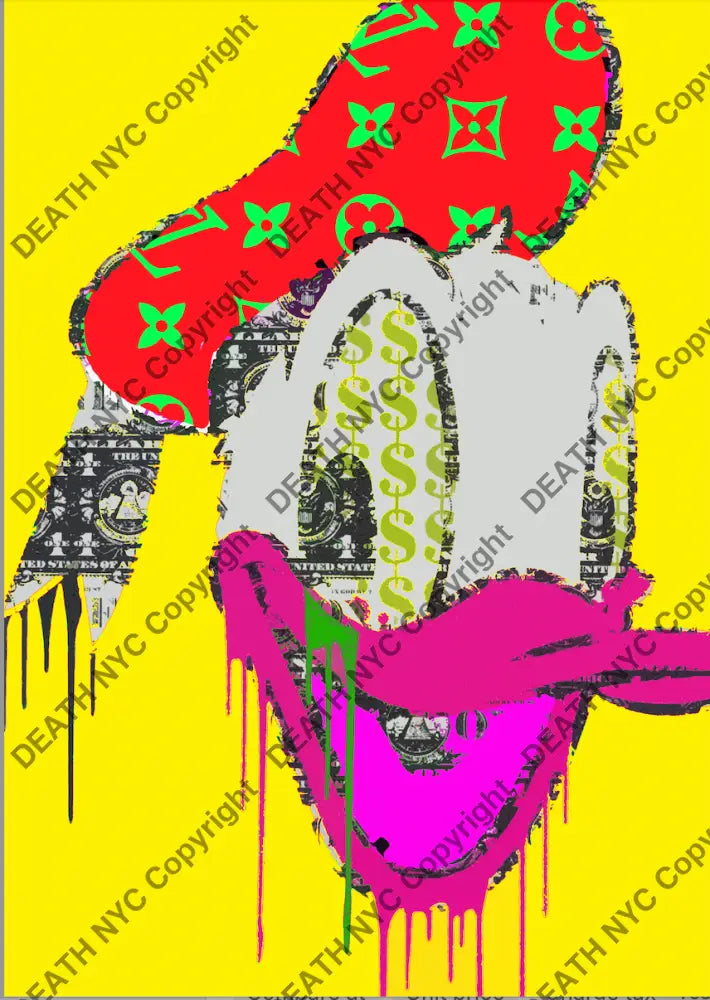 Auction ’A2 14 duck ’ art print 45x32cm (Edition of 100) Art Print