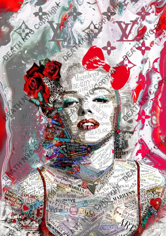 Auction ’AB141 monr’ 45x32cm (Edition of 100) Art Print